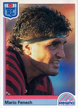1992 Regina NSW Rugby League #56 Mario Fenech Front